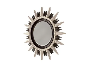5029 - Round framed mirror by Carpanese Home - view 2